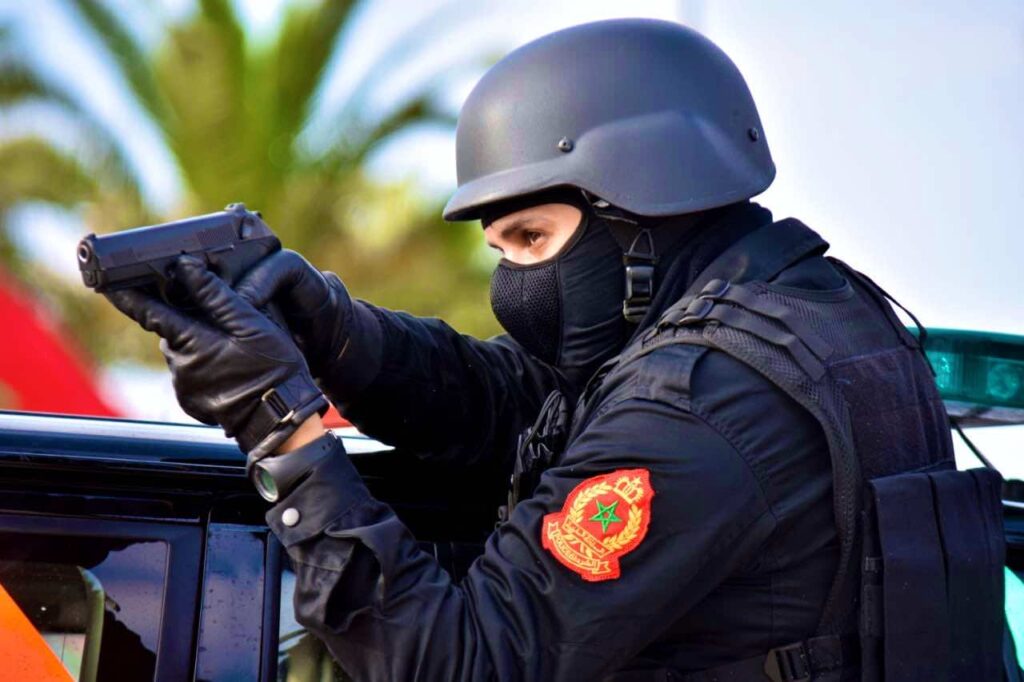 الخميسات : رصاص الأمن يصيب مجرما خطيرا بالخميسات