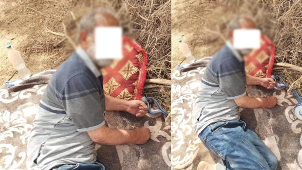 أولاد تايمة.. منظمة حقوقية تقوم بتدخل إنساني لإنقاذ شخص مسن في وضعية تشرد