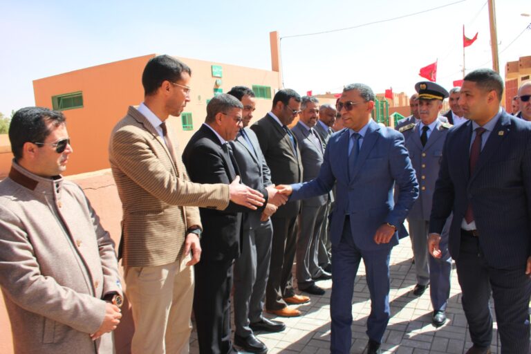 بمناسبة  العالمي للمرأة، عامل إقليم فجيج يفتتح دار الأمومة بتندرارة