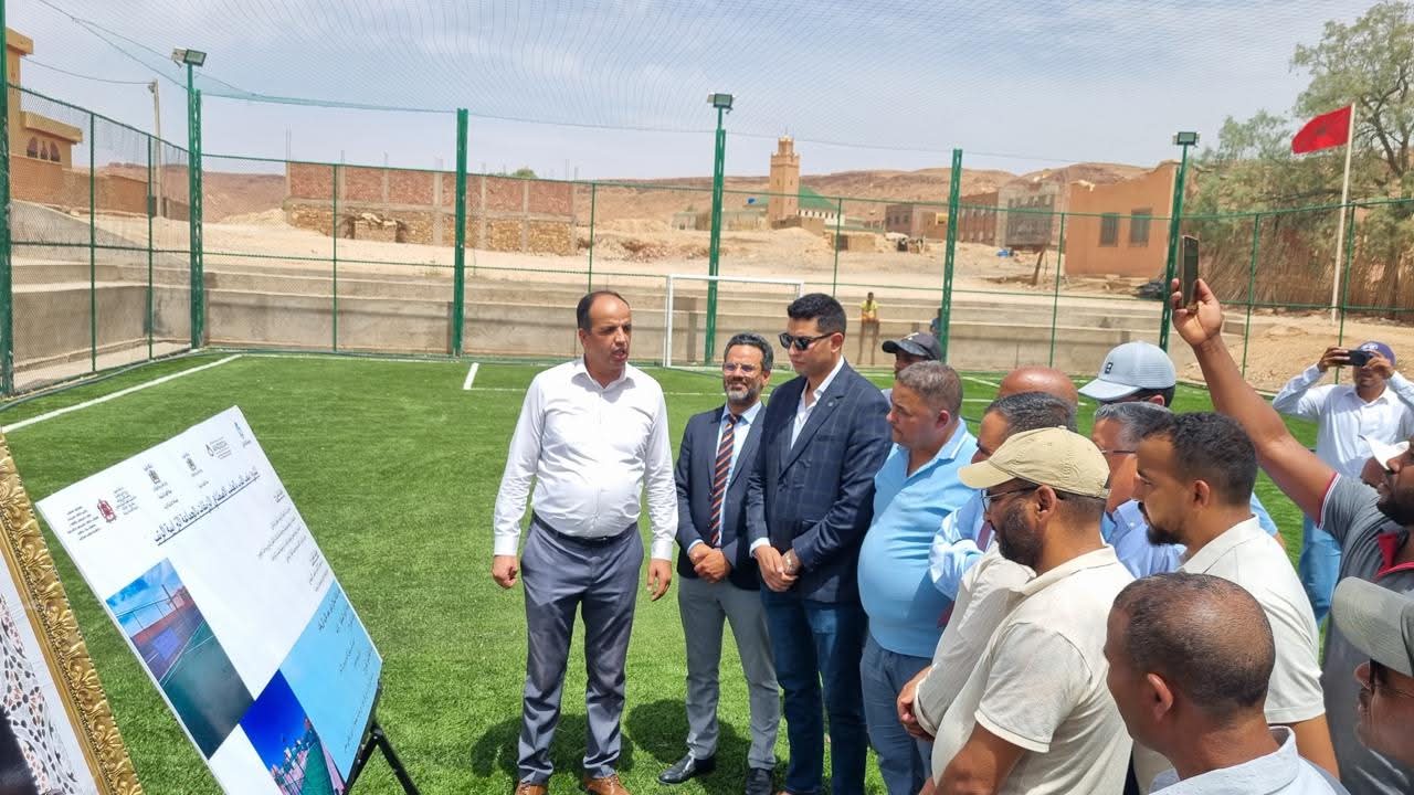 بالصور.. انطلاق أوراش تنموية واعدة في واحات أوفوس والرتب