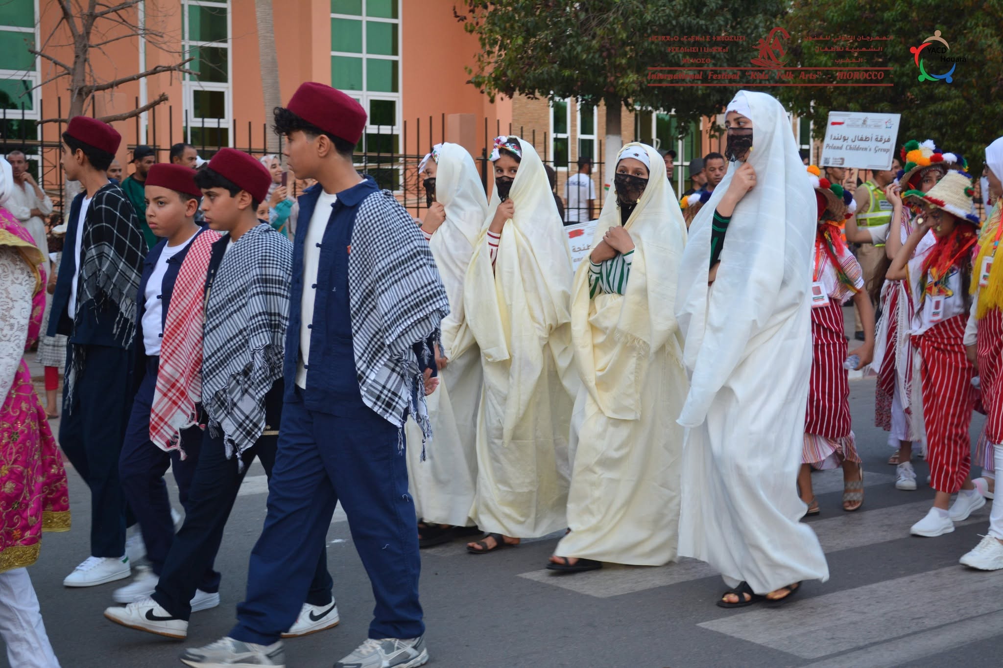 أولاد تايمة تحتضن الدورة الرابعة للمهرجان الدولي للفنون الشعبية للأطفال بمشاركة فرق من أربع دول
