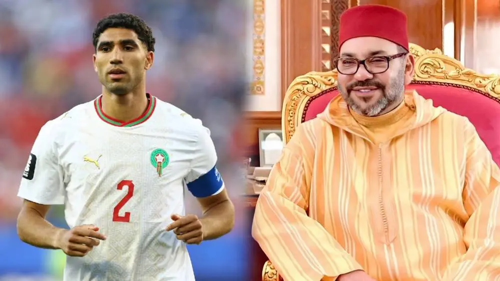 حكيمي يوجه رسالة شكر إلى الملك محمد السادس: سنواصل بذل كل ما لدينا لنجعل المغرب فخورا