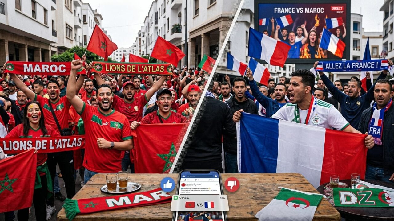 التعصب الكروي يشتعل.. تصاعد غير مسبوق للتوتر بين جماهير المغرب والجزائر ومصر