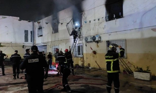حصيلة ثقيلة.. حريق دار للأيتام في الجزائر يسفر عن 11 وفاة و19 إصابة