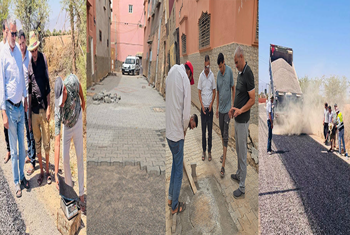 السعيد الماسي يقود أحمر لكلالشة نحو نموذج تنموي استثنائي بإقليم تارودانت.. تعبيد طرق وتبليط بـ«الباڤي» يضع الجماعة في الصدارة (صور)