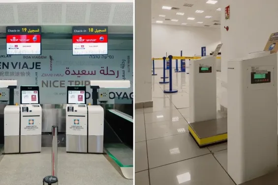 مطارات المغرب تعمم خدمة الإيداع الذاتي للأمتعة بمطارات المملكة